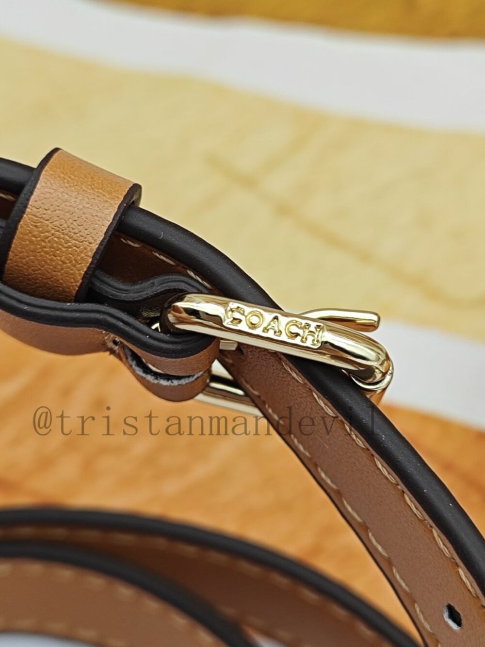Coach Teri Shoulder Bag In Signature Canvas With Charms - Picture 6 of 11